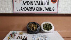 Aydın'da 2 kilo esrarla yakalanan şüpheli serbest