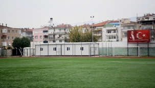 Belediyeden Bornova Şehir Stadı'na yeni soyunma odaları