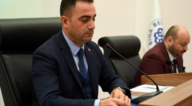 Biga Belediyesi 2023 yılının ilk meclis toplantısı yapıldı
