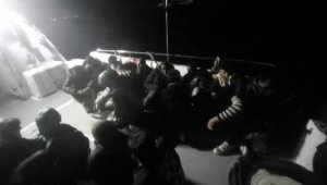 Bodrum açıklarında 40 kaçak göçmen yakalandı