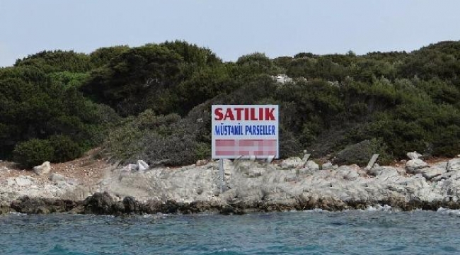 Bodrum'da 220 milyon liraya satılık ada