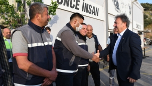 Bornova'da temizlik harekatı! Çarşılar parklar temizleniyor