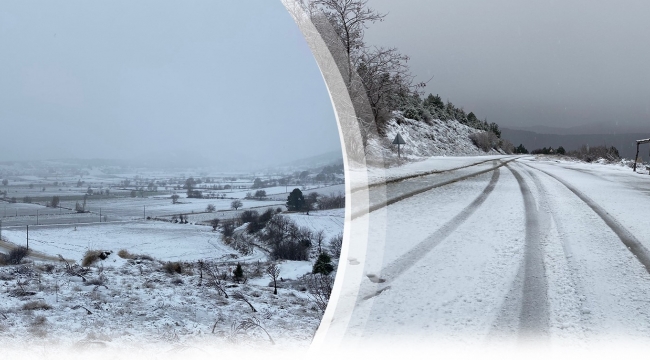 Bozdağ'a ilk kar düştü