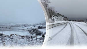 Bozdağ'a ilk kar düştü