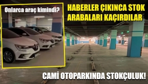 Cami otoparkına stoklanan araçlar kimindi, nereye götürüldü?
