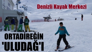 Denizli'de kayak sezonu! Kar kalınlığı 50 santim