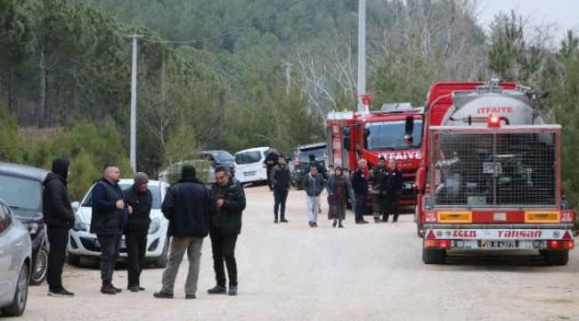 Denizli'de orman yangını: 5 hektar alan zarar gördü