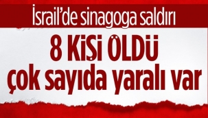 Doğu Kudüs'te sinagoga saldırıda 8 kişi öldü