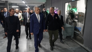 Ege Üniversitesi Hastanesi'nde modern çamaşırhane hizmete girdi