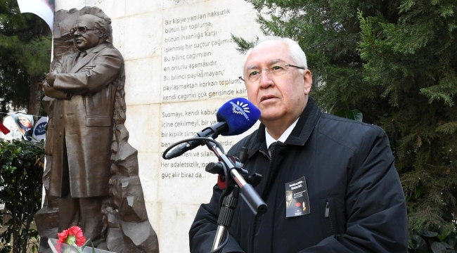 Gazeteci-yazar Uğur Mumcu Karabağlar'da anıtı önünde anılacak