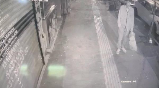 Güvenlik kamerası hırsızı görüntüden belirlendi