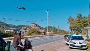 Havadan trafik denetimi, 3 sürücüye ceza