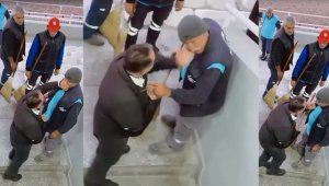 Hipodromda skandal! Temizlikçiye tokat