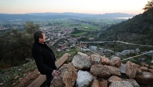 İdyma Antik Kenti'nde inceleme