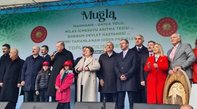 İki milletvekili açıkladı: Muğla'da Cumhurbaşkanı Erdoğan'ı 50 bin kişi dinledi