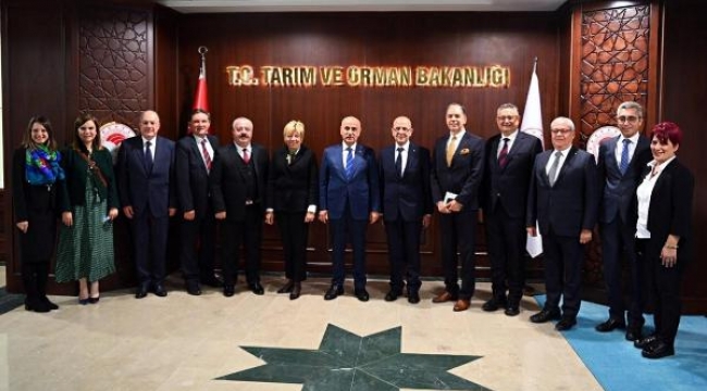 İTB'den tarım ve tarım ticaretinin geleceği için Ankara'da stratejik ziyaretler