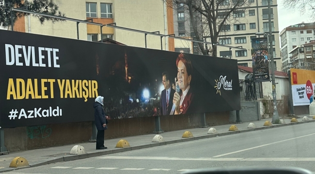 İYİ Parti'den İmamoğlu afişi