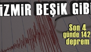 İzmir 142 kez sallandı!