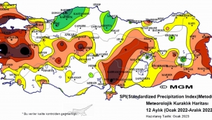 İzmir'de 'çok şiddetli kuraklık' haritası!