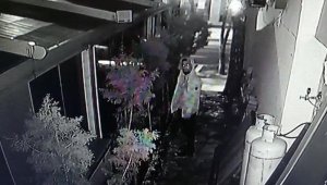 Kasadan para çalan üniversiteli kamerada