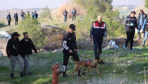 Kayıp Mine için kadavra köpekli arama