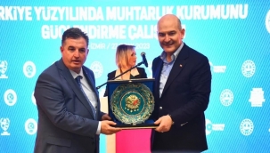 Kınık'tan büyük ev sahipliği! Bakan Soylu, Başkan'a teşekkür etti