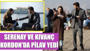 Kıvanç Tatlıtuğ ve Serenay Sarıkaya Kordon'da
