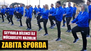 Konak zabıtası spora başladı