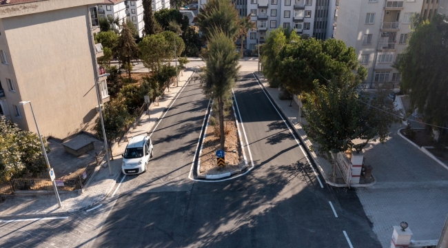 Kuşadası'na geçen yıl 272 bin 779 metrekare yeni yol yapıldı