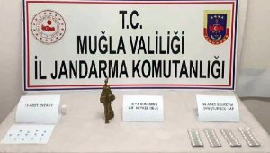 Likya dönemine ait heykelcikle yakalandı