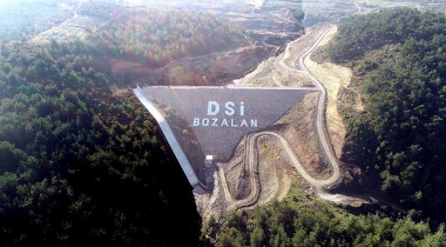 Menemen'e üçüncü sulama barajı geldi! Bozalan Barajı hizmette