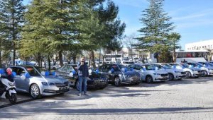 Muğla Emniyeti'ne 37 otomobil, 3 SUV araç alınarak teslim edildi