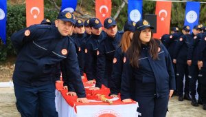 Muğla'da 68 yeni itfaiye eri törenle yemin edip göreve başladı