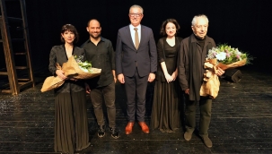 Nazım Hikmet 121. yaşında Gaziemir'de tiyatro oyunuyla anıldı