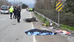 Salihli'de kamyonetin çarptığı bisiklet sürücüsü hayatını kaybetti