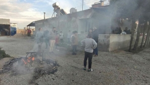 İlginç olay! Sarayköy'de aynı ev 4 günde 6 kez yandı