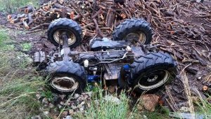 Traktör altında kalıp hipotermi geçirdi, kurtarıldı