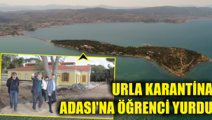 Urla Karantina Adası'nda restorasyon Nisan ayında tamam