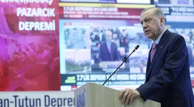 100 milyar lira kaynak ayrıldı, 54 bin çadır, 102 bin yatak gönderildi