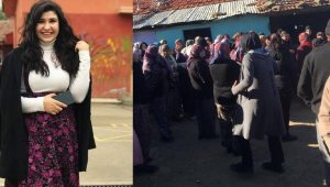 8 aylık hamile Cemile öğretmene gözyaşı!