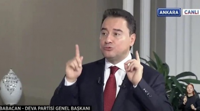 Ali Babacan: Aday açıklamak için daha 30 Mart'a kadar süre var