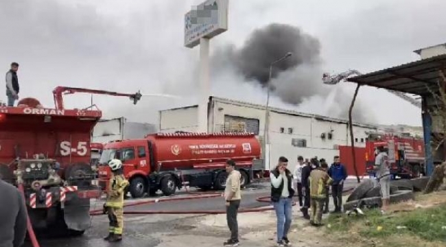 Aliağa'da büyük yangın!