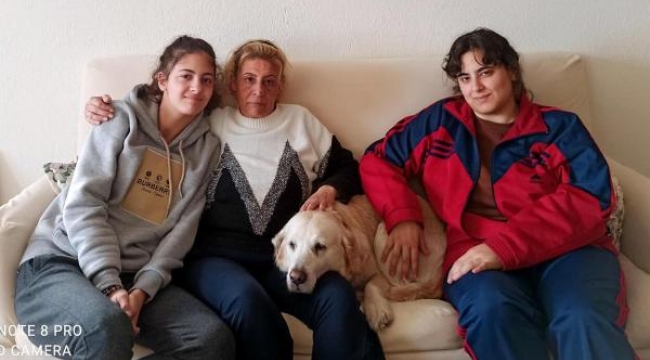 Anne ve 3 kızını, 'Asil' kurtardı