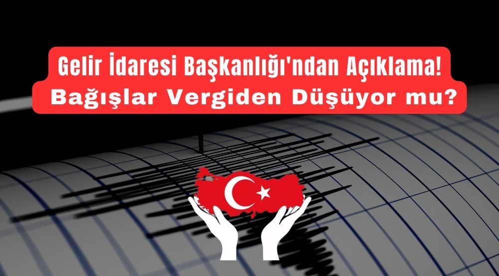 Bağış paraları vergiden değil matrahdan düşüyor!