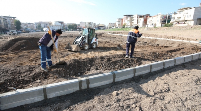Bayraklı Belediyesi'nden 17'nci park Yamanlar Mahallesi'ne