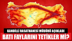 Bu depremler Batı faylarını etkiler mi?