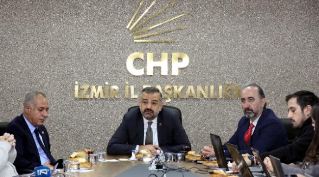 CHP İzmir İl Başkanı Aslanoğlu, deprem bölgesi destekçisi kurumları ziyaret edecek