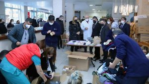 DEÜ'den deprem bölgesine yardım eli