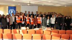 EGİAD'dan deprem sonrası ilk yardım eğitimi