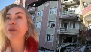 Hasarlı evleri için yıkım kararı verilen şarkıcı ağladı